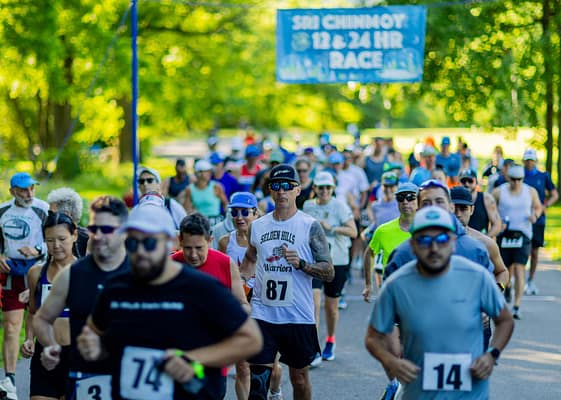Sri Chinmoy Marathon Team 12 and 24-hour race start
